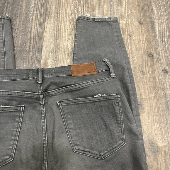 Madewell High Riser Gray Jeans - Picture 5 of 8